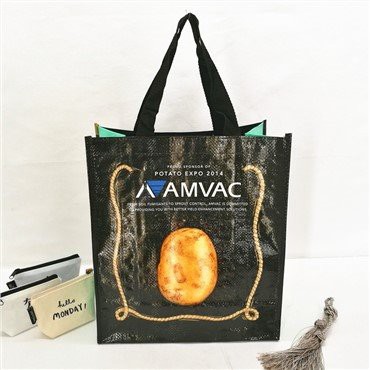 Netkaná laminovaná taška